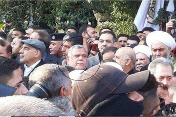 ببینید | حضور هادی العامری و عادل عبدالمهدی در مراسم تشییع شهید حاج قاسم سلیمانی و همرزمان
