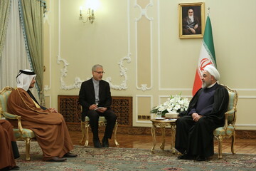 روحانی به وزیرخارجه قطر: آمریکا هزینه سنگینی پرداخت خواهد کرد