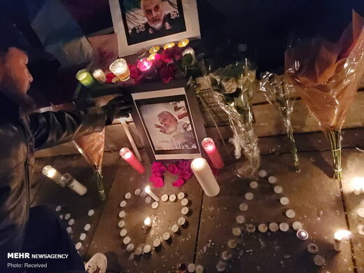 مراسم بزرگداشت شهید سپهبد قاسم سلیمانی در تورنتو کانادا