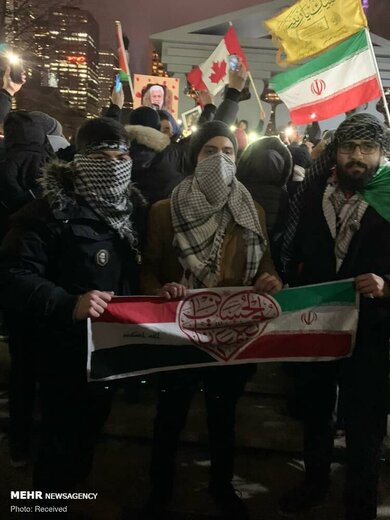 مراسم بزرگداشت شهید سپهبد قاسم سلیمانی در تورنتو کانادا