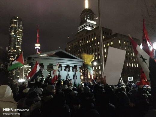 مراسم بزرگداشت شهید سپهبد قاسم سلیمانی در تورنتو کانادا