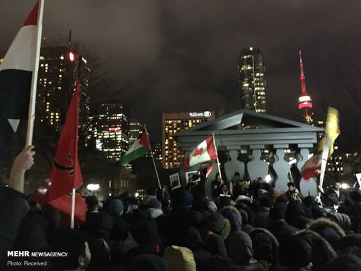 مراسم بزرگداشت شهید سپهبد قاسم سلیمانی در تورنتو کانادا