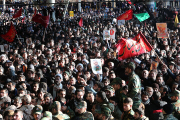 General Soleimani's funeral procession starts in Tehran

