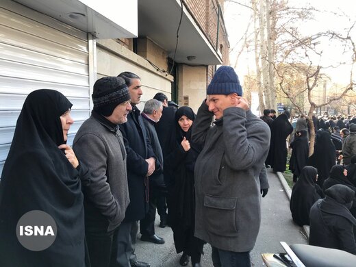 مصطفی تاجزاده درمراسم شهید سردار سلیمانی