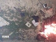 ببینید | نام قربانیان حادثه تلخ  پرواز ۷۵۲ و جان باختگان حادثه کرمان ،روی بیلبورد بزرگ میدان ولیعصر