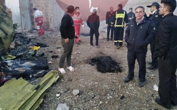اعزام کارشناسان به محل سقوط هواپیمای اوکراینی/ عملیات نجات ادامه دارد