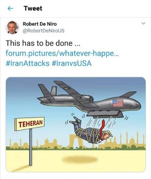 ببینید:پیشنهاد جالب رابرت دنیرو به ایران درباره ترامپ! 