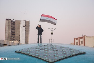 تصاویر خوشحالی خیابانی مردم برای #انتقام _سخت از آمریکا