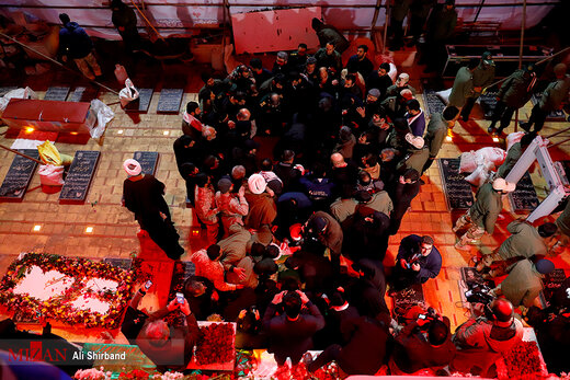 مراسم تدفین پیکر پاک سردار سپهبد شهید حاج قاسم سلیمانی در کرمان