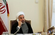 روحانی به جانسون: تلاش‌های شهیدسلیمانی نبود، در لندن امنیت نداشتید