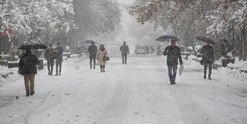 بارش ۴۰ سانتیمتری برف در تهران