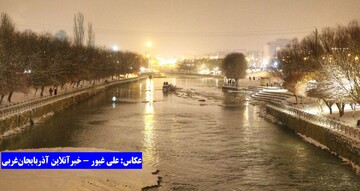 بارش برف در ارومیه
