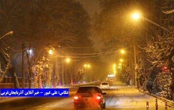 بارش برف در ارومیه