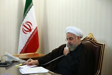 الرئيس روحاني: ارادة ايران مبنية على عدم تصعيد التوتر في المنطقة