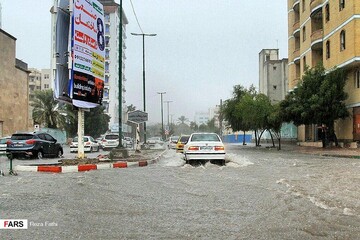 بارندگی در بندرعباس