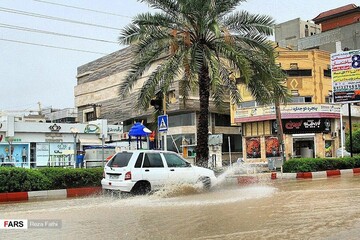 بارندگی در بندرعباس