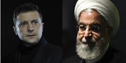 گفتگوی تلفنی روسای جمهور ایران و اوکراین درباره سقوط هواپیما