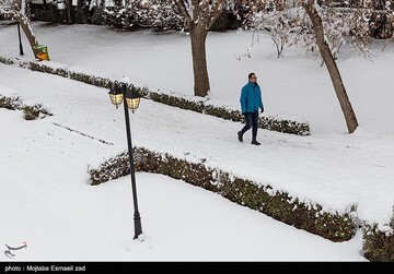 بارش برف در ارومیه