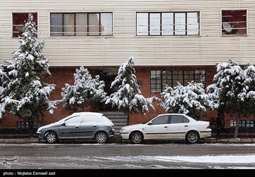 بارش برف در ارومیه