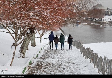 بارش برف در ارومیه
