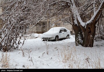 بارش برف در ارومیه