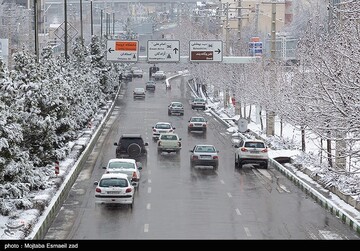 بارش برف در ارومیه