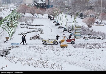 بارش برف در ارومیه