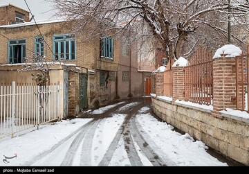 بارش برف در ارومیه