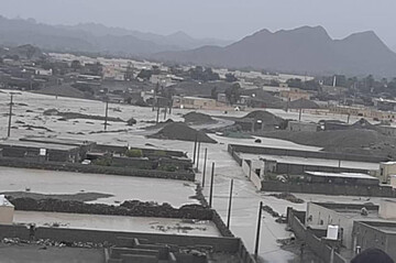 عکس | محاصره چند روستا بر اثر سیل در سیستان