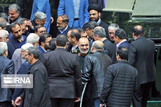 IRGC chief attends Parliament non-plenary session IRGC chief attends Parliament non-plenary session