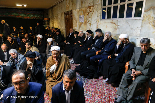 تشییع پیکر آیت الله رسولی محلاتی