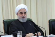 الرئيس روحاني يبعث برقية إلى آية الله السيستاني