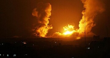حمله جنگنده های اسرائیلی به غزه