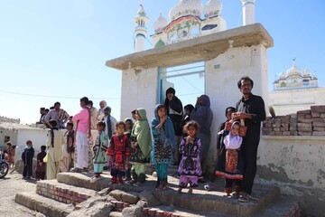 تصاویر مازیار ناظمی از کودکان مظلوم سیل زده سیستان و بلوچستان