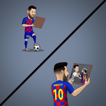 دلتنگی‌ این روزهای لیونل مسی!