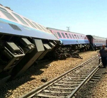 قطار بندرعباس به تهران از ریل خارج شد
