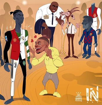 امباپه نام الگوی فوتبالی خود را اعلام کرد!