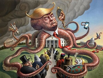 تا امروز این تصویر ترامپ را ندیده‌اید! 