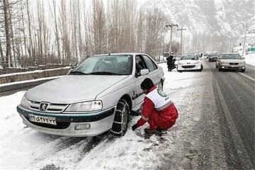 لزوم تردد با زنجیر چرخ در جاده‌های این ۶ استان