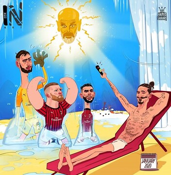 زلاتان یخ میلانی‌ها رو آب کرد!