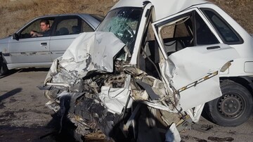 تصادف رانندگی جاده سنندج به دیواندره چهار کشته بر جا گذاشت