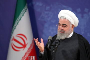 Rouhani underlines role of people as eternal source of power