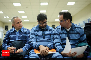 تصاویر | متهمان ارزی پای میز محاکمه