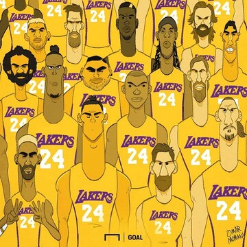 ستارگان فوتبال دنیا همه با پیراهن شماره 24