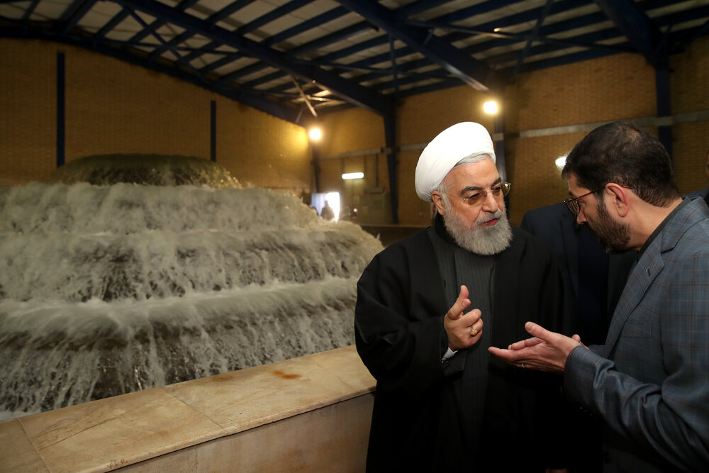 بهره برداری از واحد دوم تصفیه خانه هفتم آب تهران