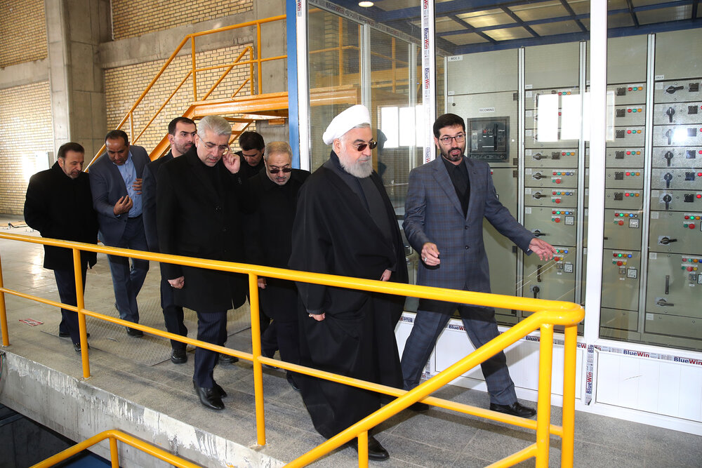 بهره برداری از واحد دوم تصفیه خانه هفتم آب تهران