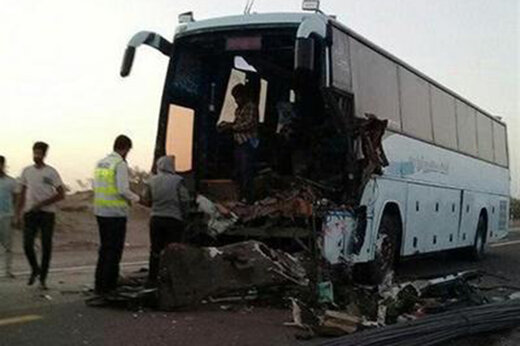 فیلم | تصادف خونین اتوبوس با کامیون در آزادراه تبریز - زنجان