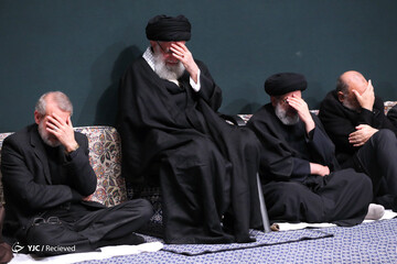 عزاداری شام شهادت حضرت زهرا(س) در حسینیه امام خمینی(ره)