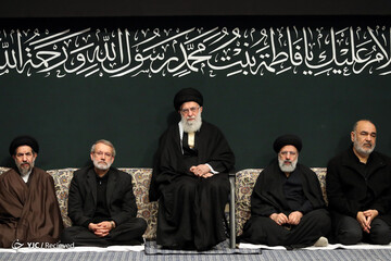 عزاداری شام شهادت حضرت زهرا(س) در حسینیه امام خمینی(ره)