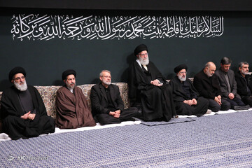 عزاداری شام شهادت حضرت زهرا(س) در حسینیه امام خمینی(ره)